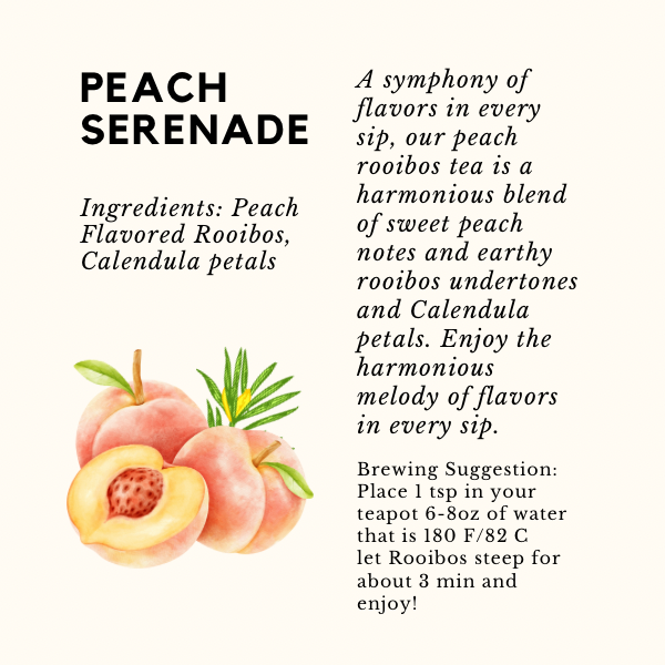 Peach Serenade Rooibos Tea