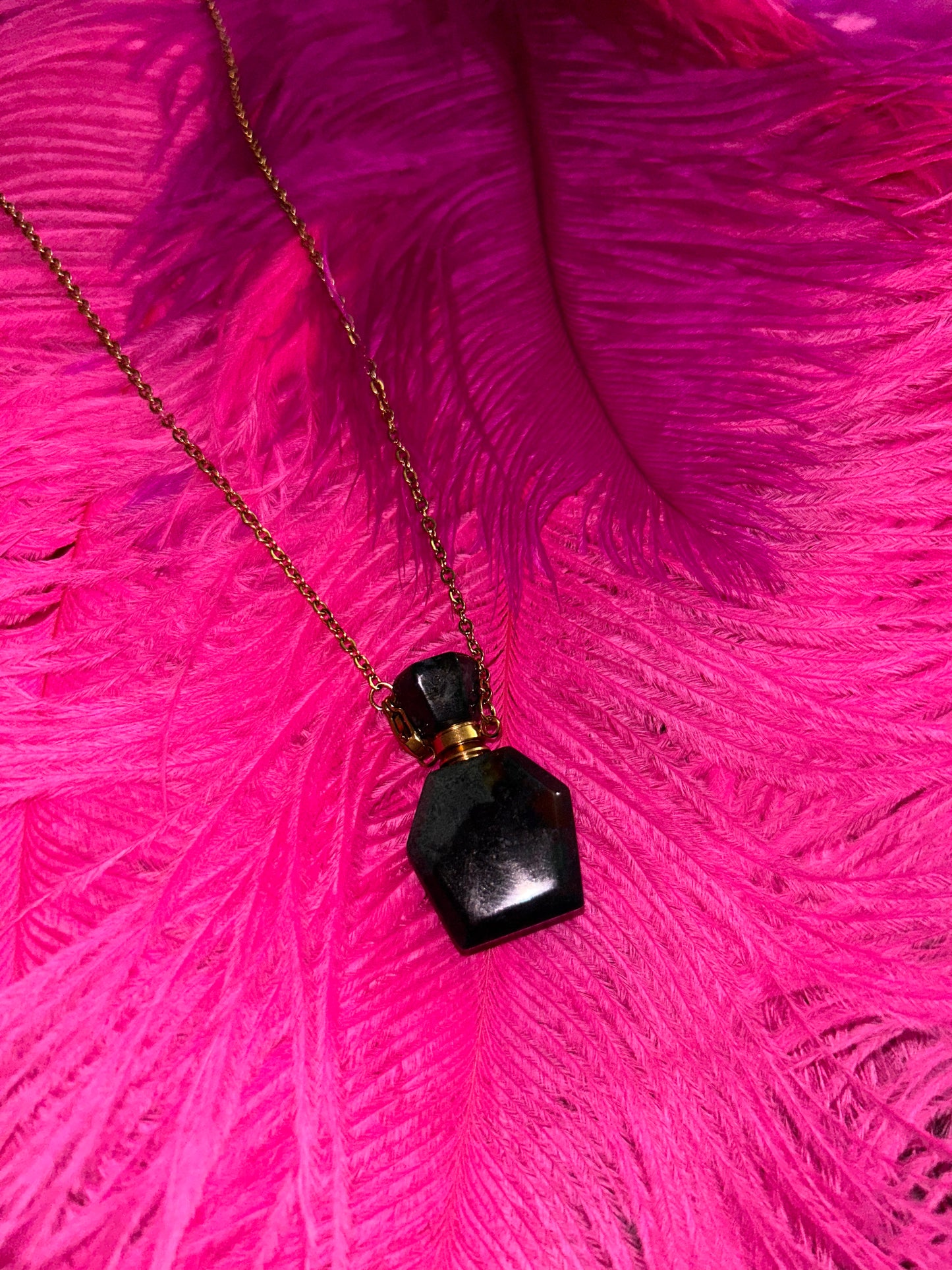 Perfume Bottle Necklace