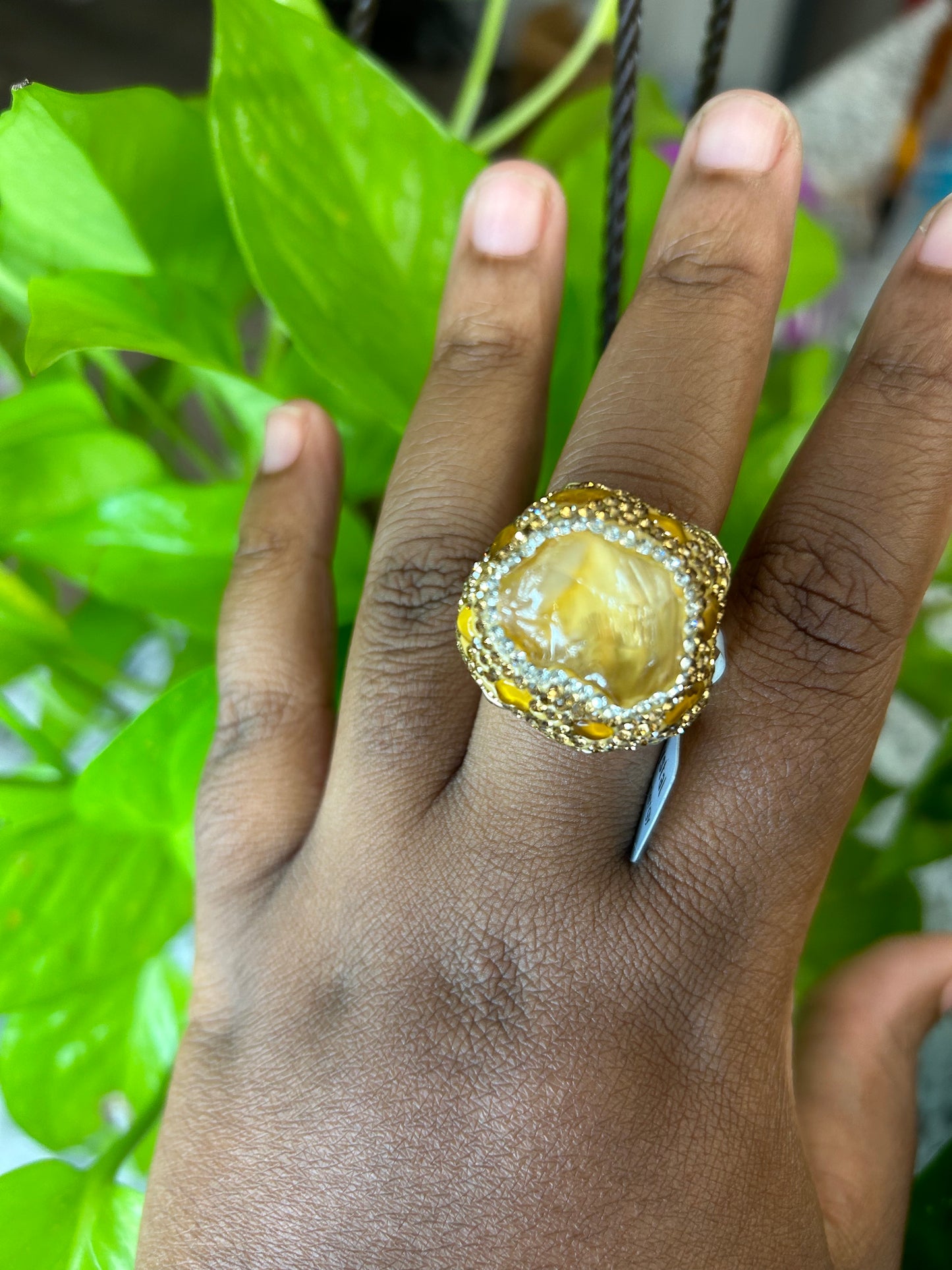 Raw Crystal Ring