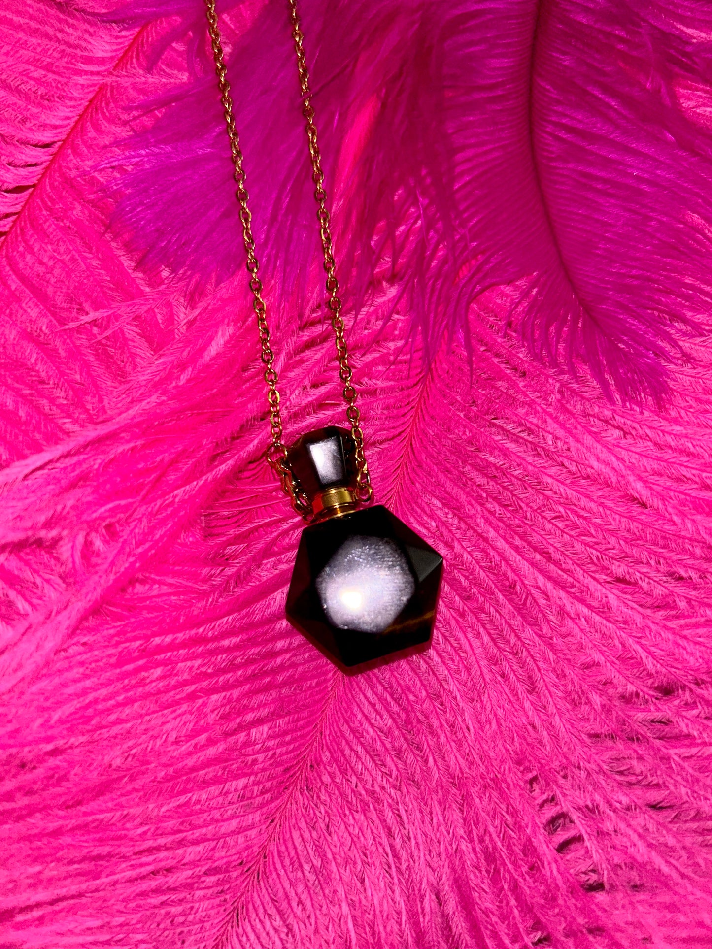 Perfume Bottle Necklace