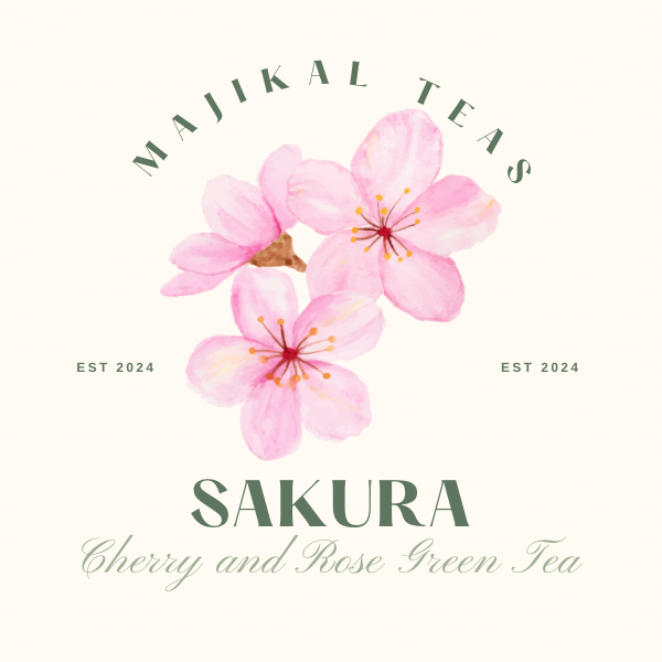 Sakura Cherry and Rose Green Tea