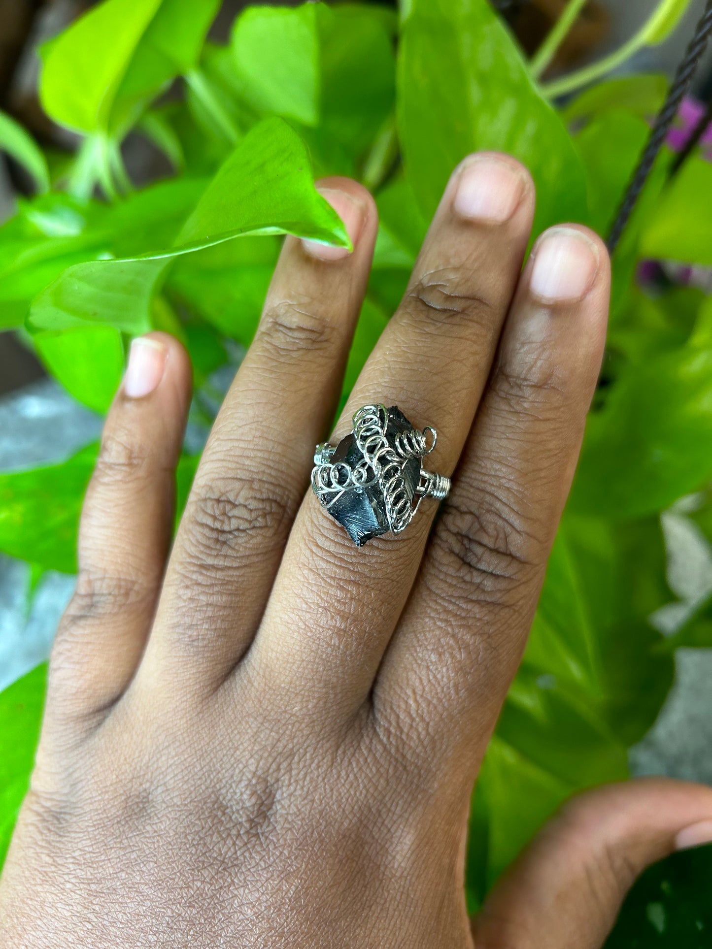 Raw Crystal Ring