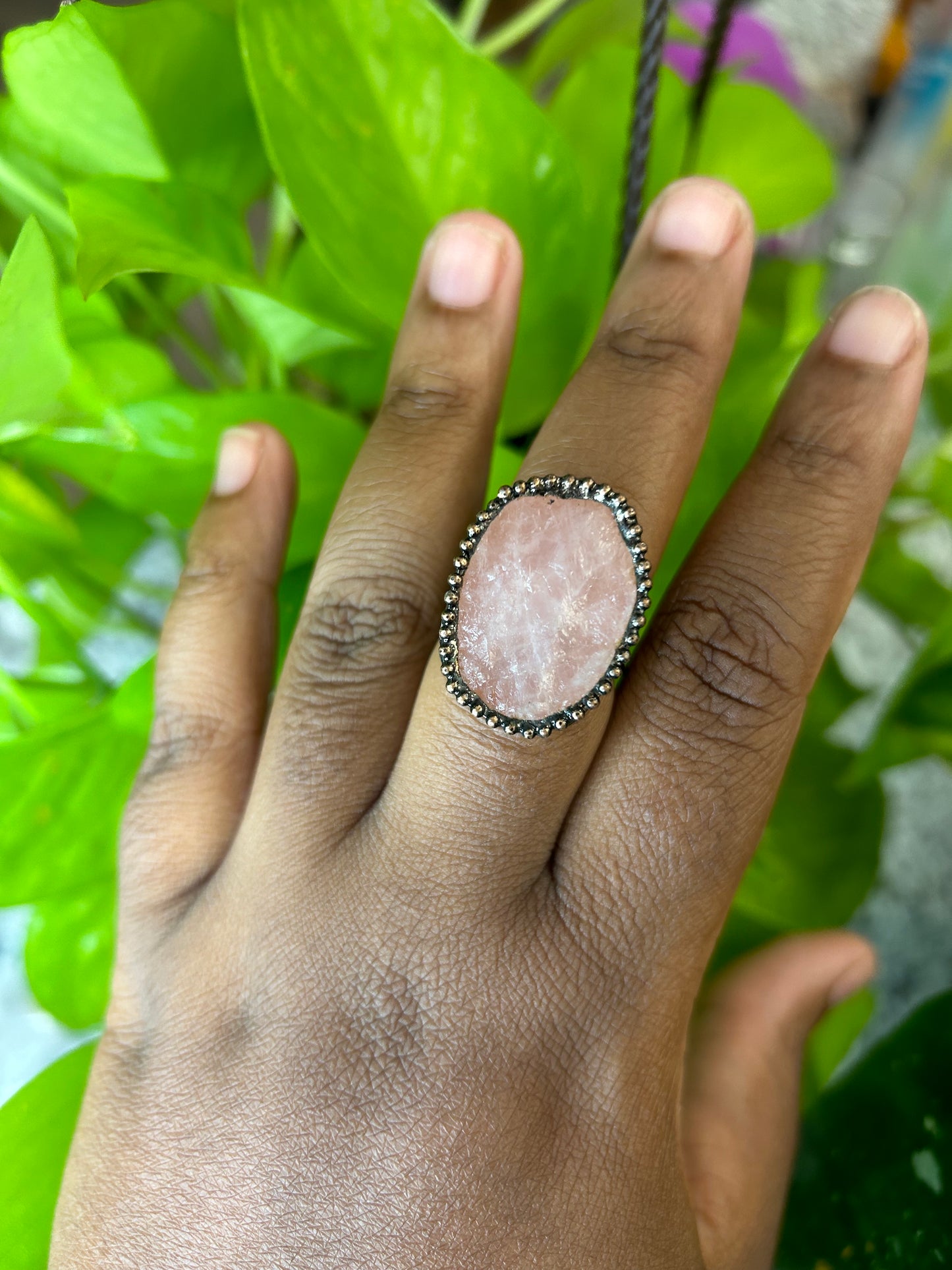 Raw Crystal Ring