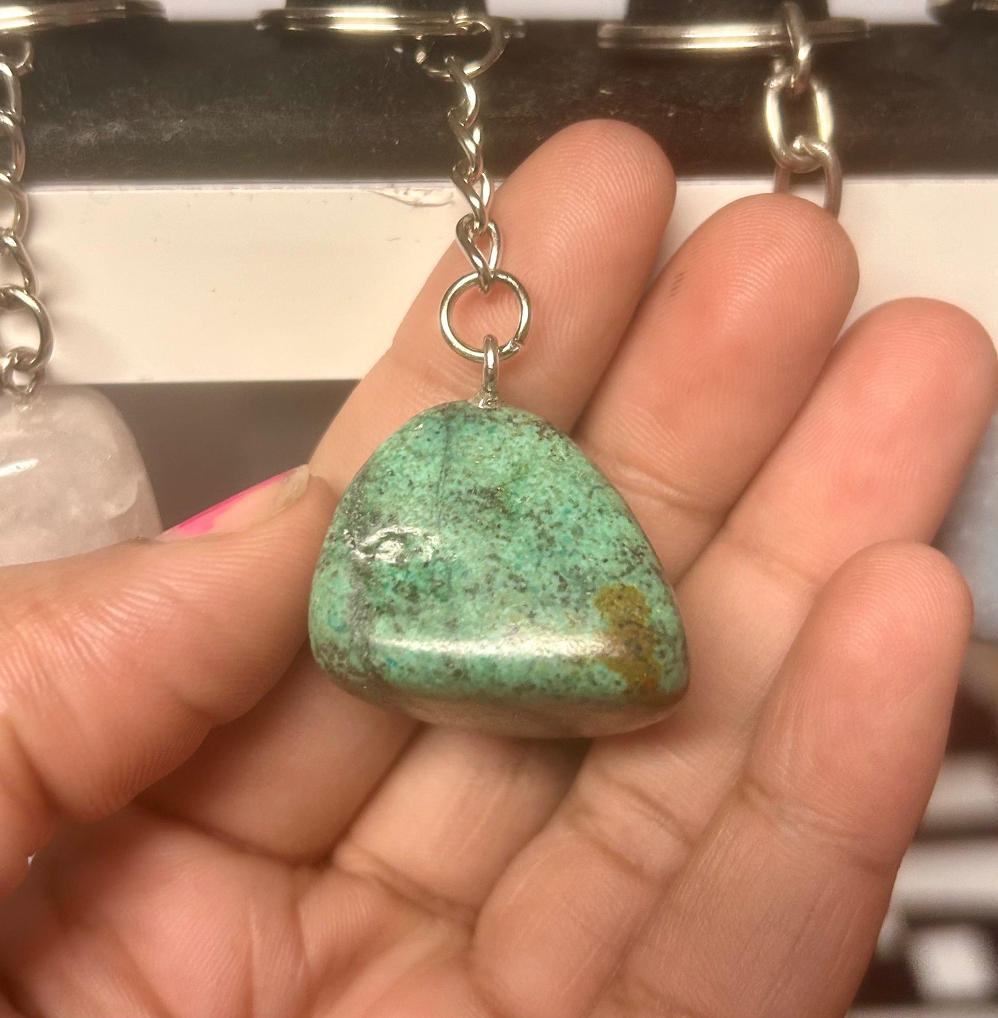 Crystal keychain