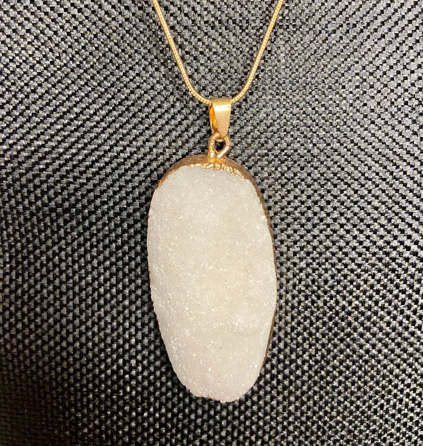 Druzy Agate Necklace