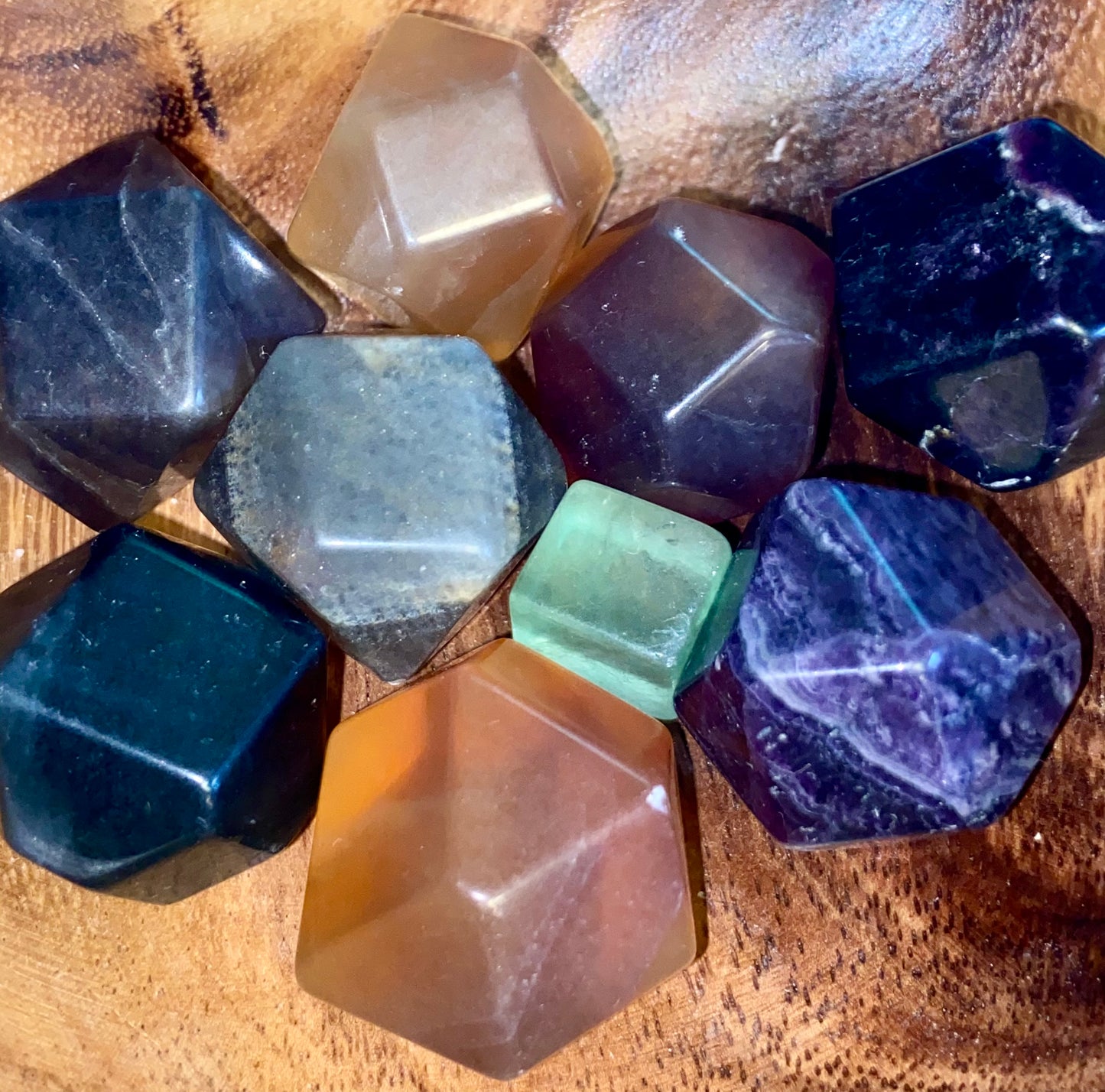 Fluorite crystal