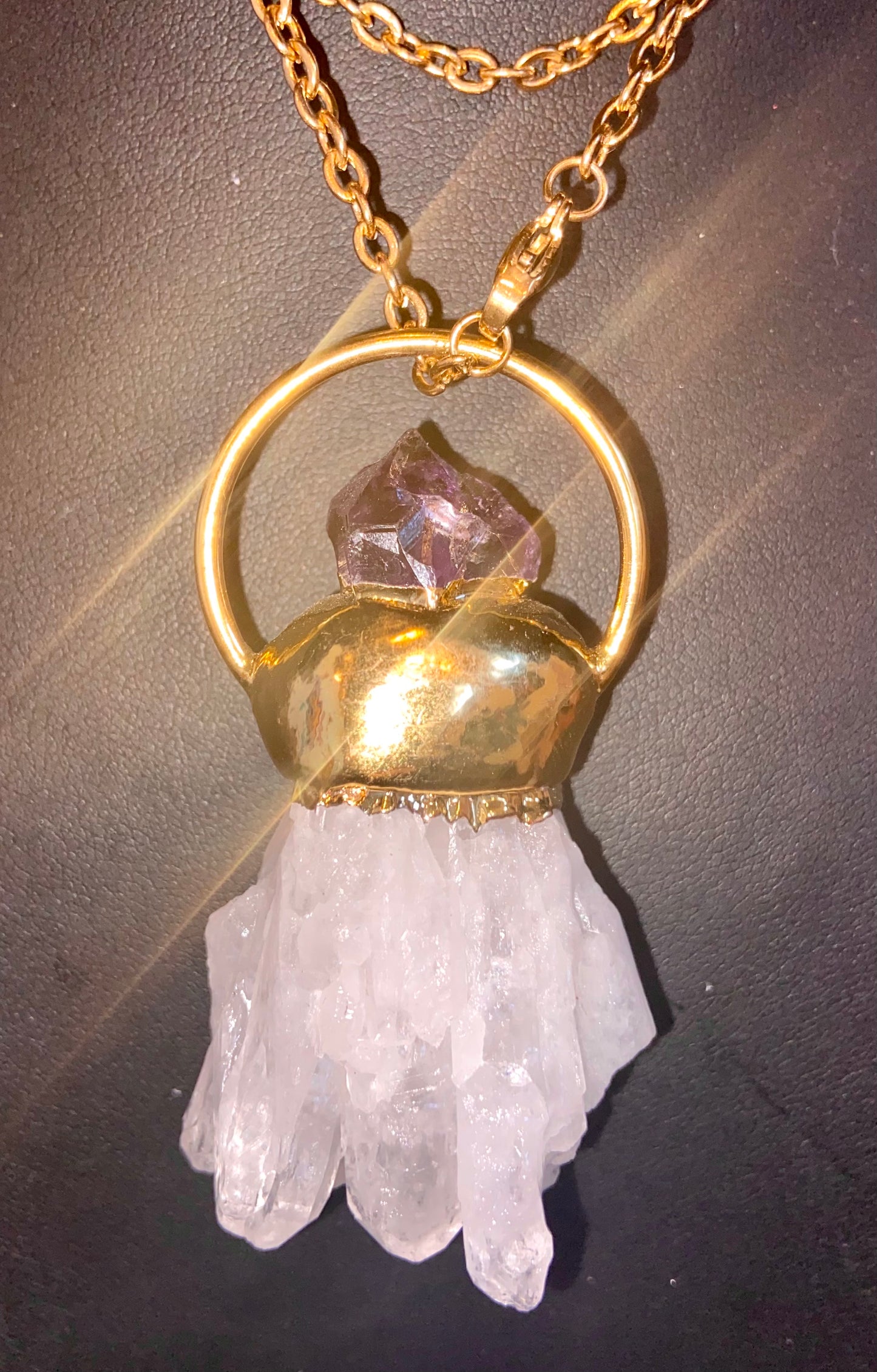 Large Custom Crystal Necklaces