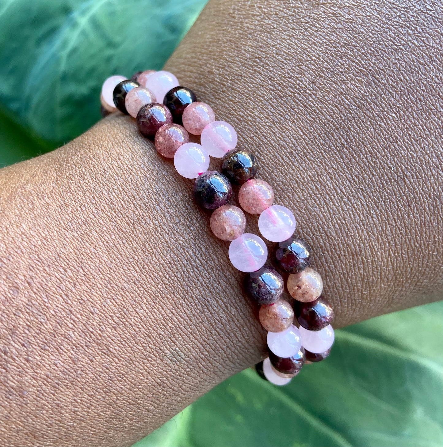 Rose Quartz Crystal Bracelet
