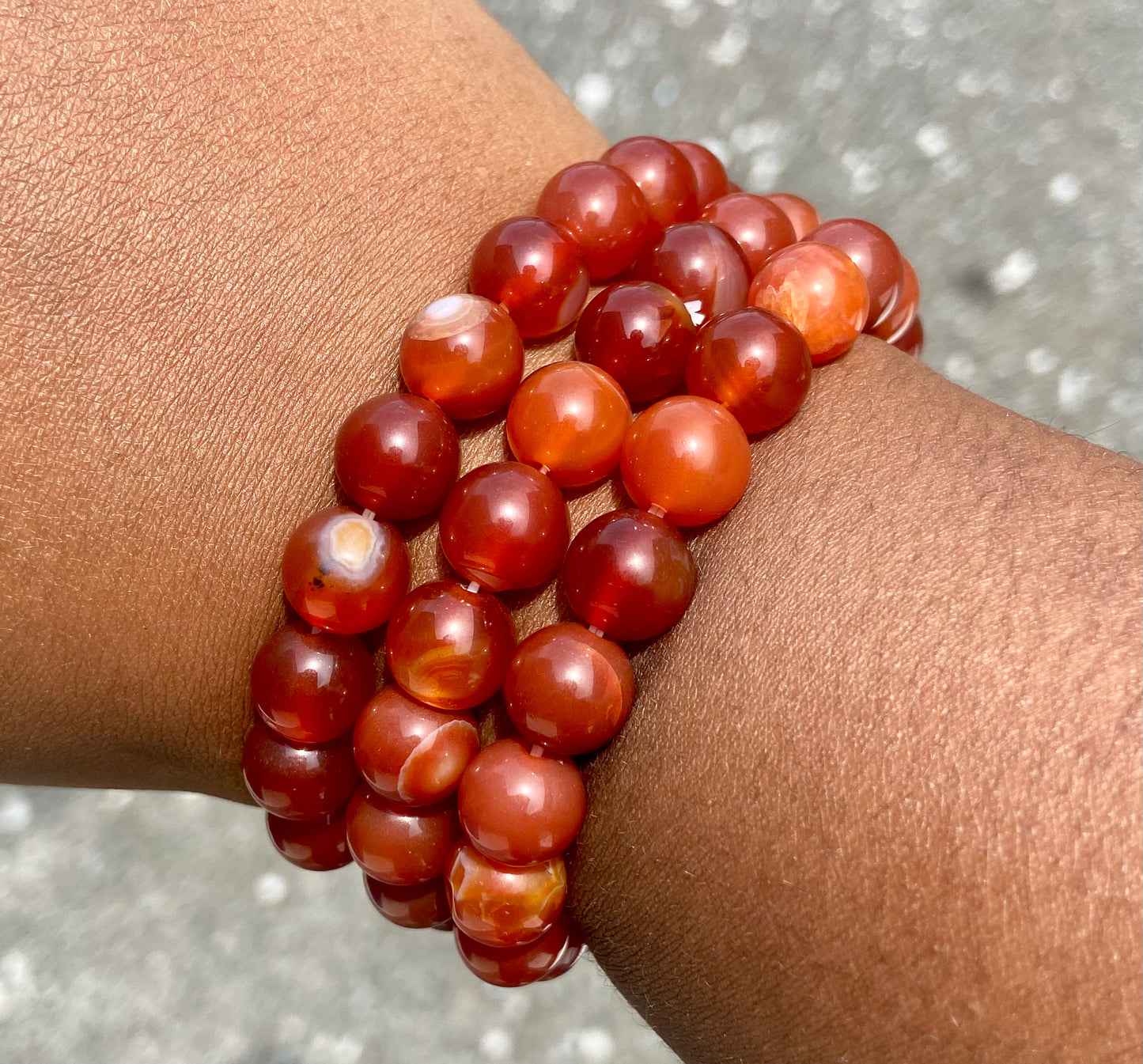 Carnelian Crystal Bracelet