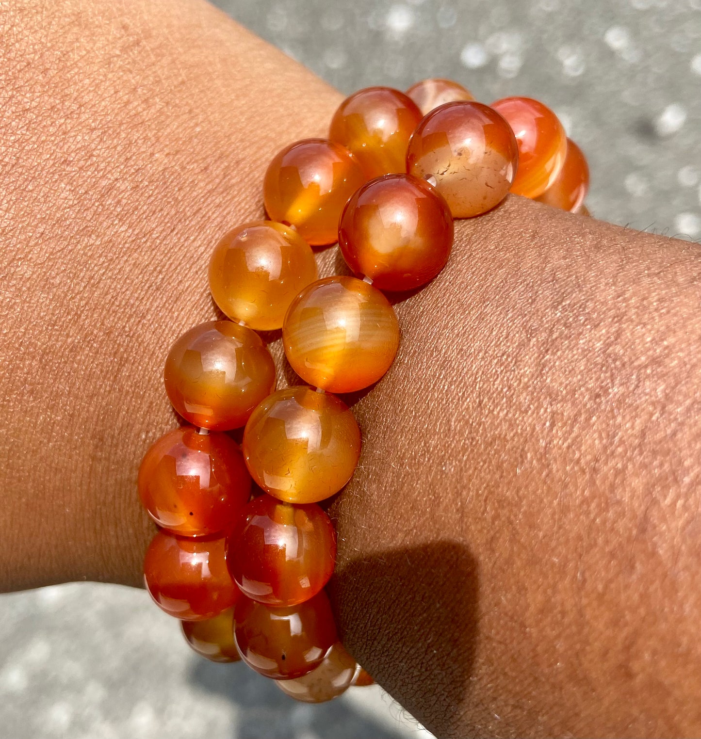 Carnelian Crystal Bracelet