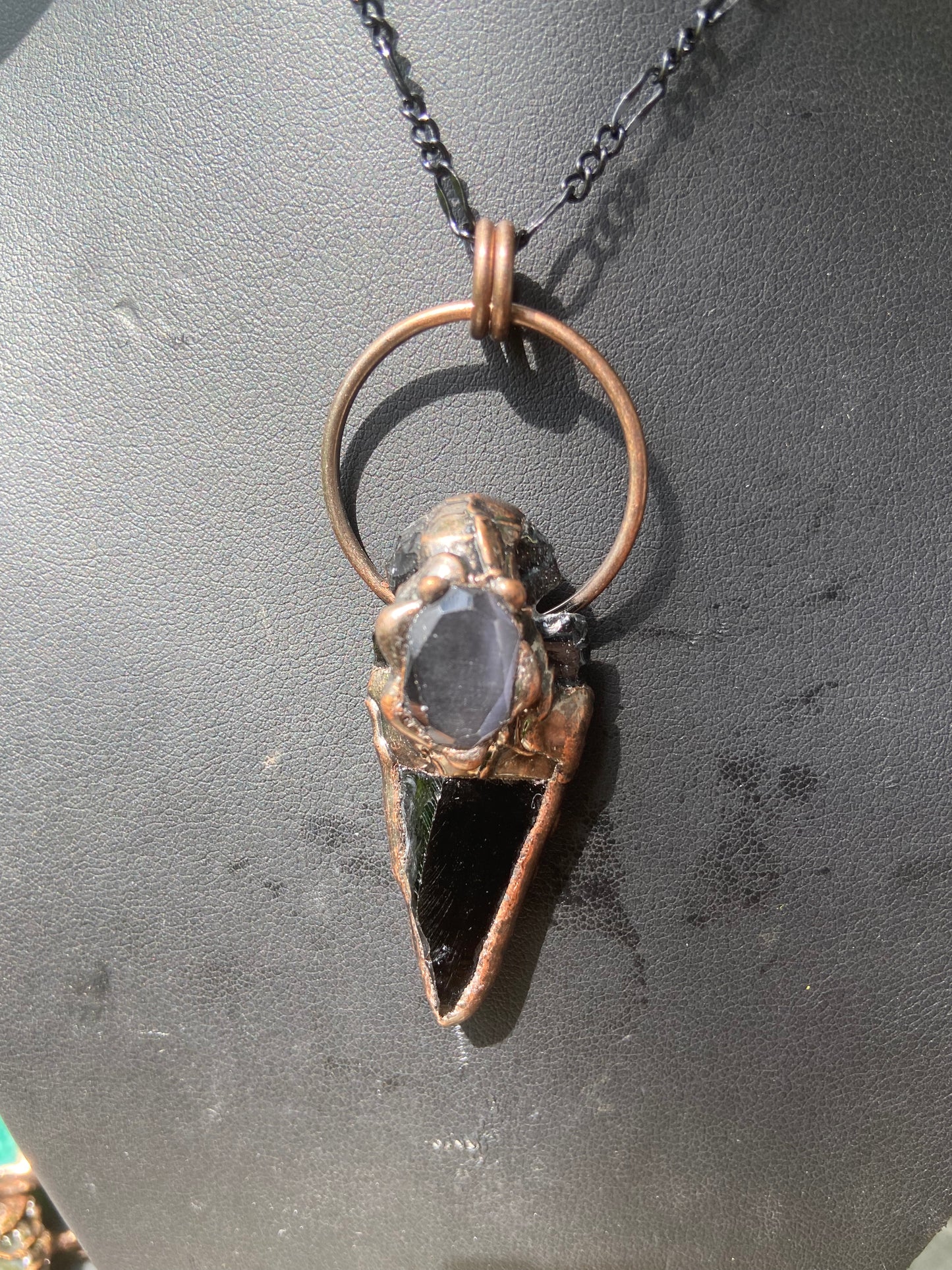 Black Obsidian Arrowhead