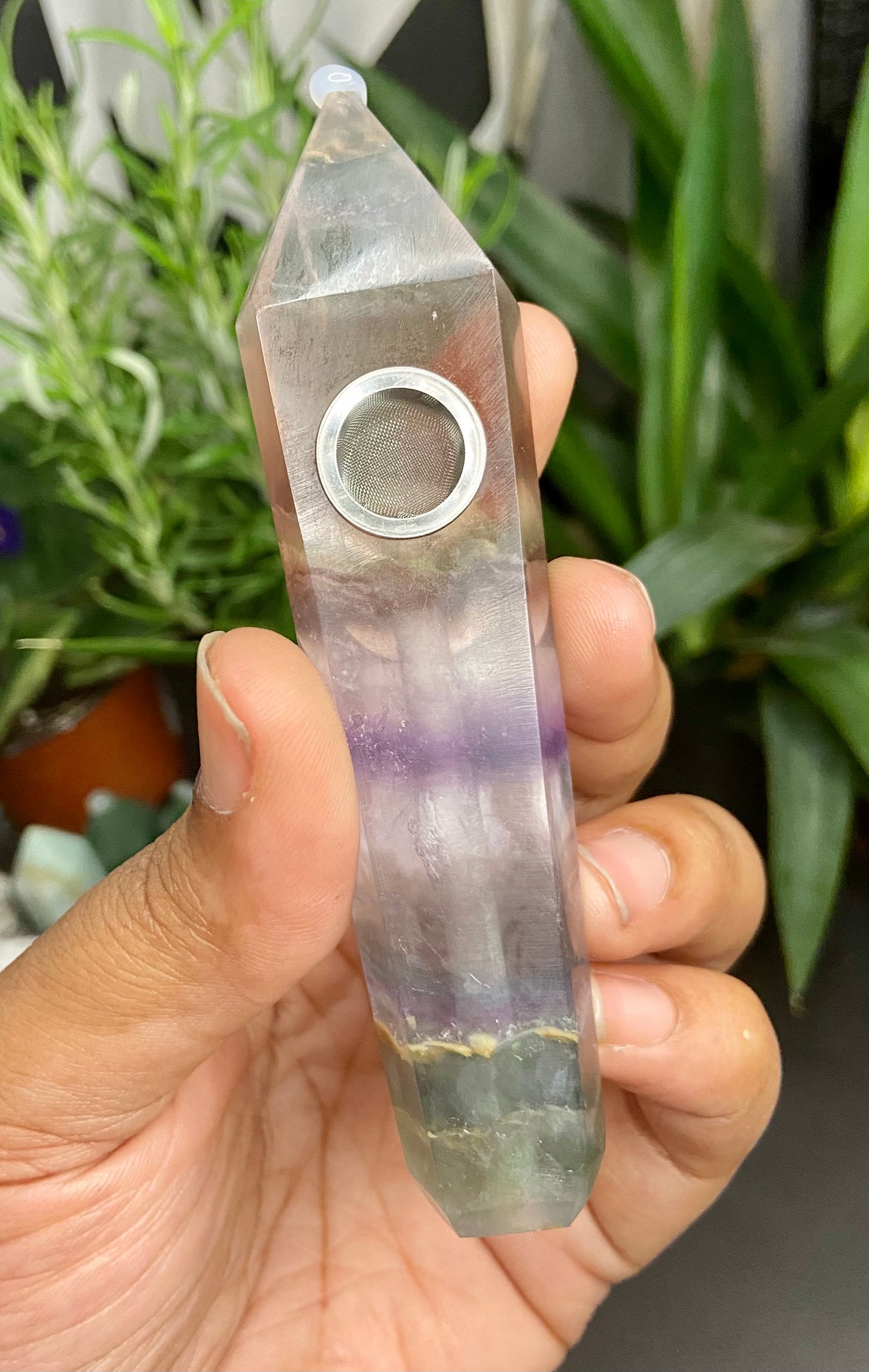 Crystal point pipe