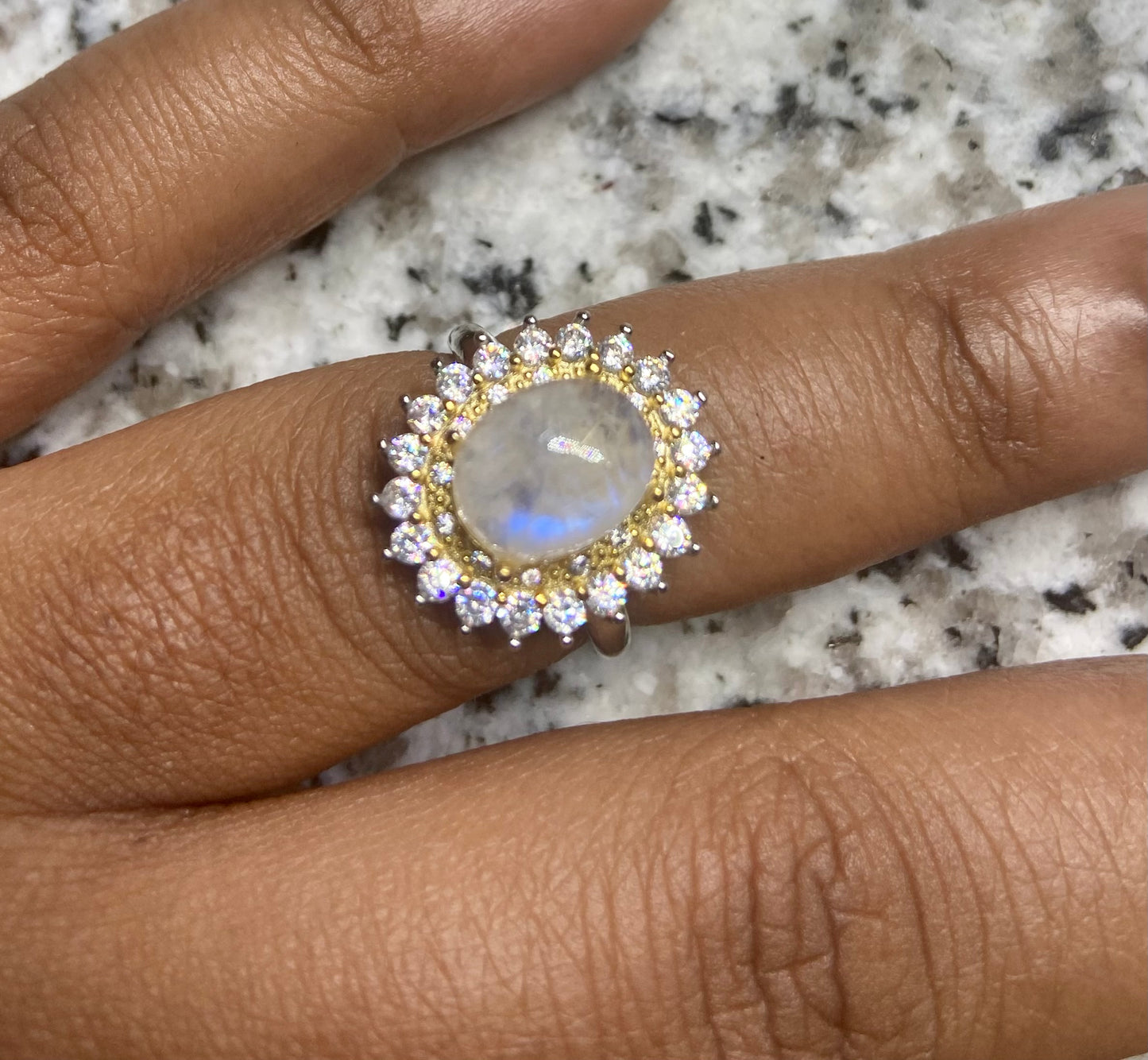 Moonstone Ring