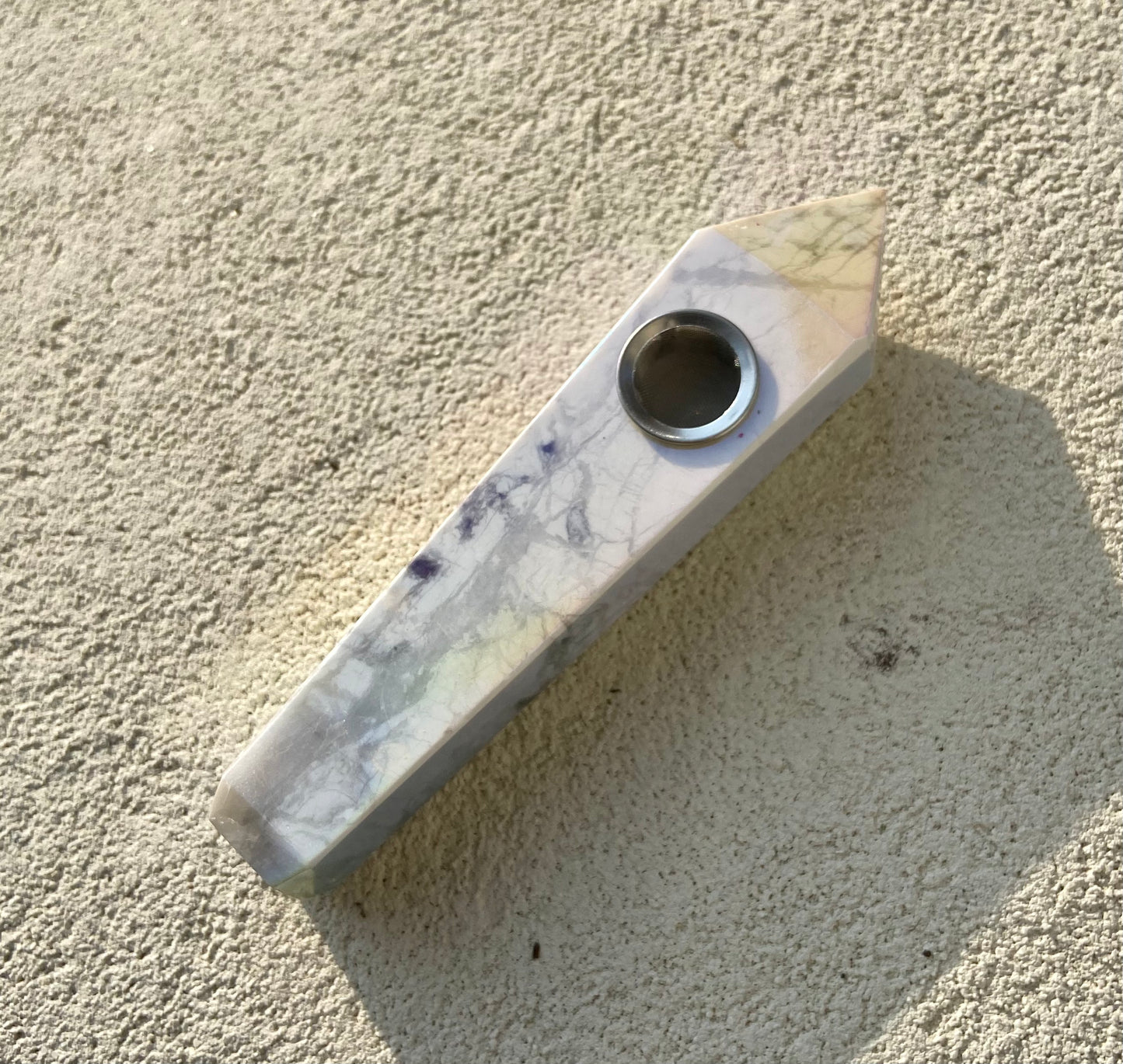Crystal point pipe