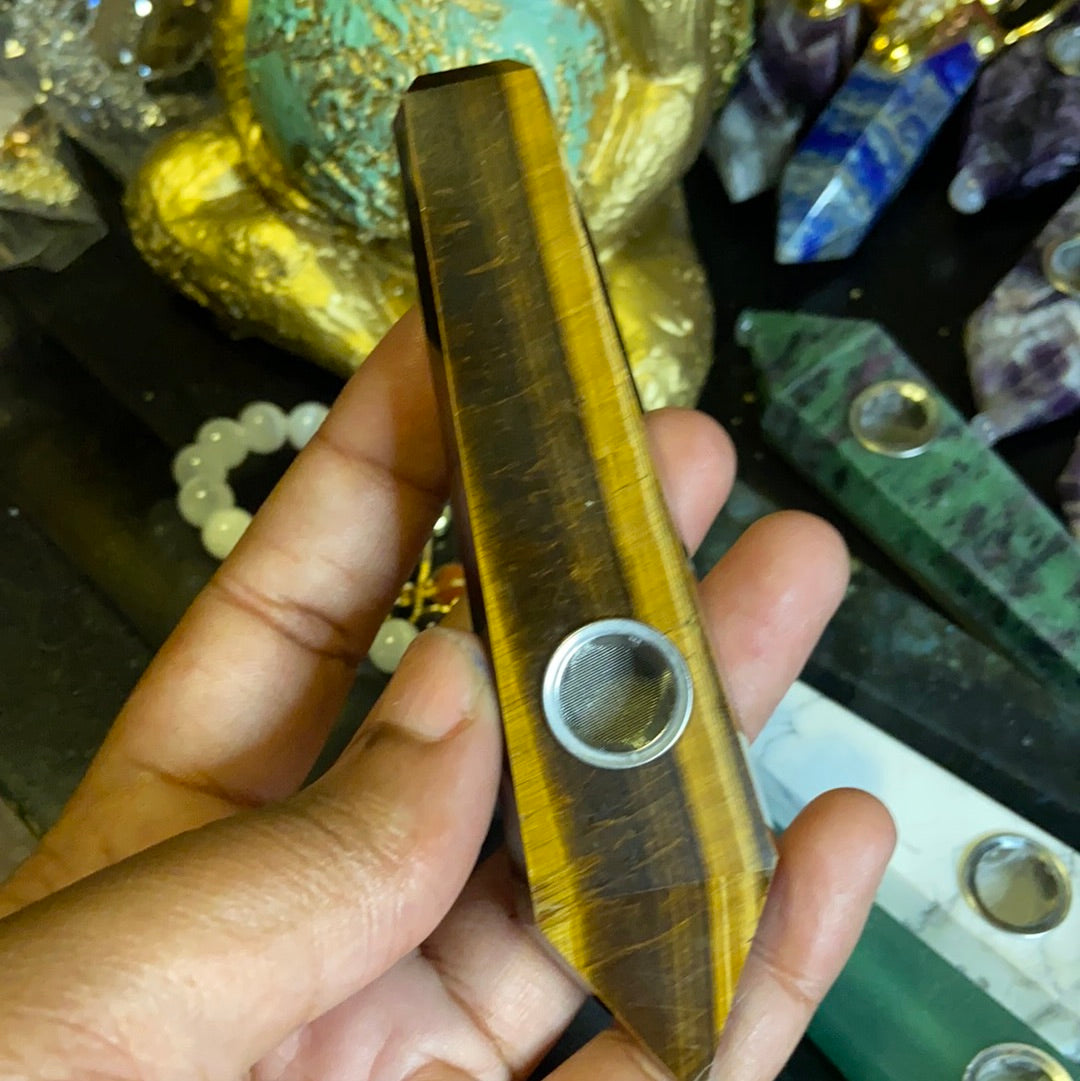 Crystal point pipe
