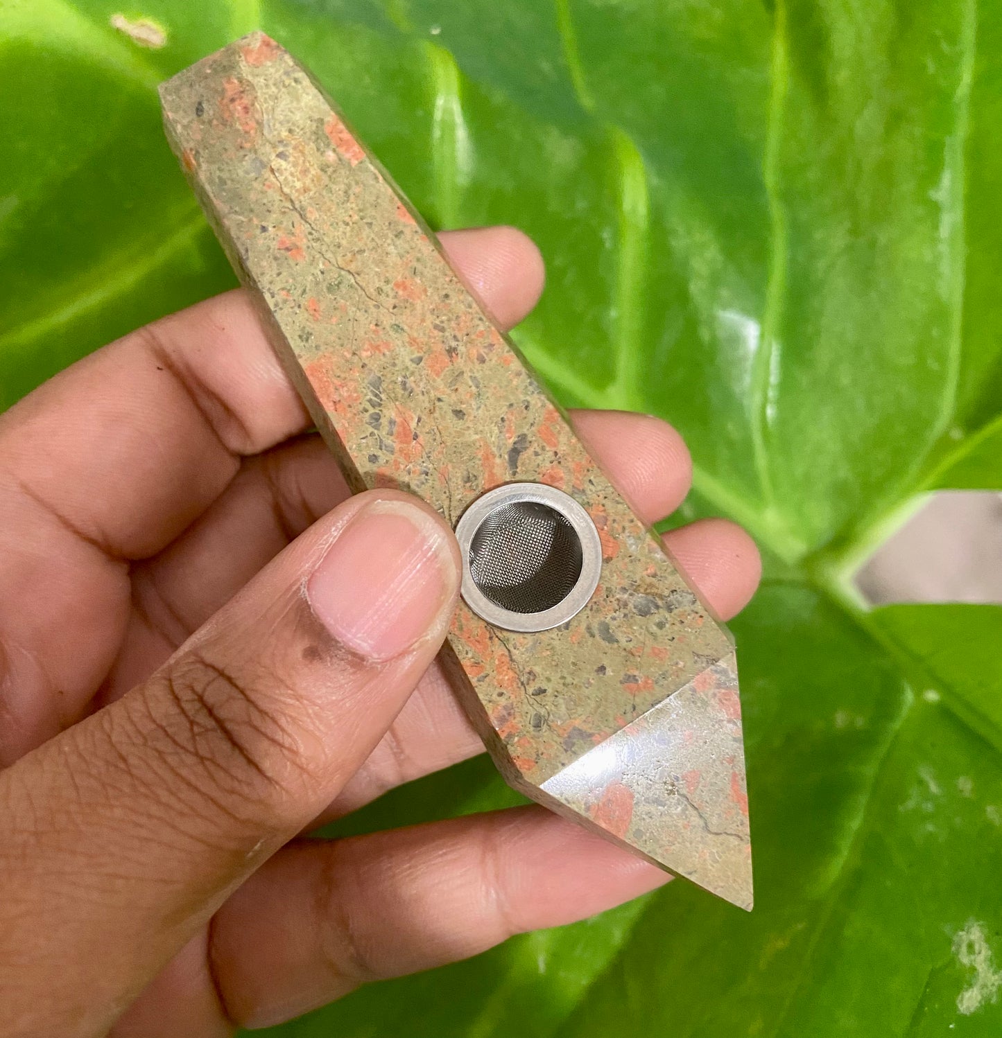 Crystal point pipe