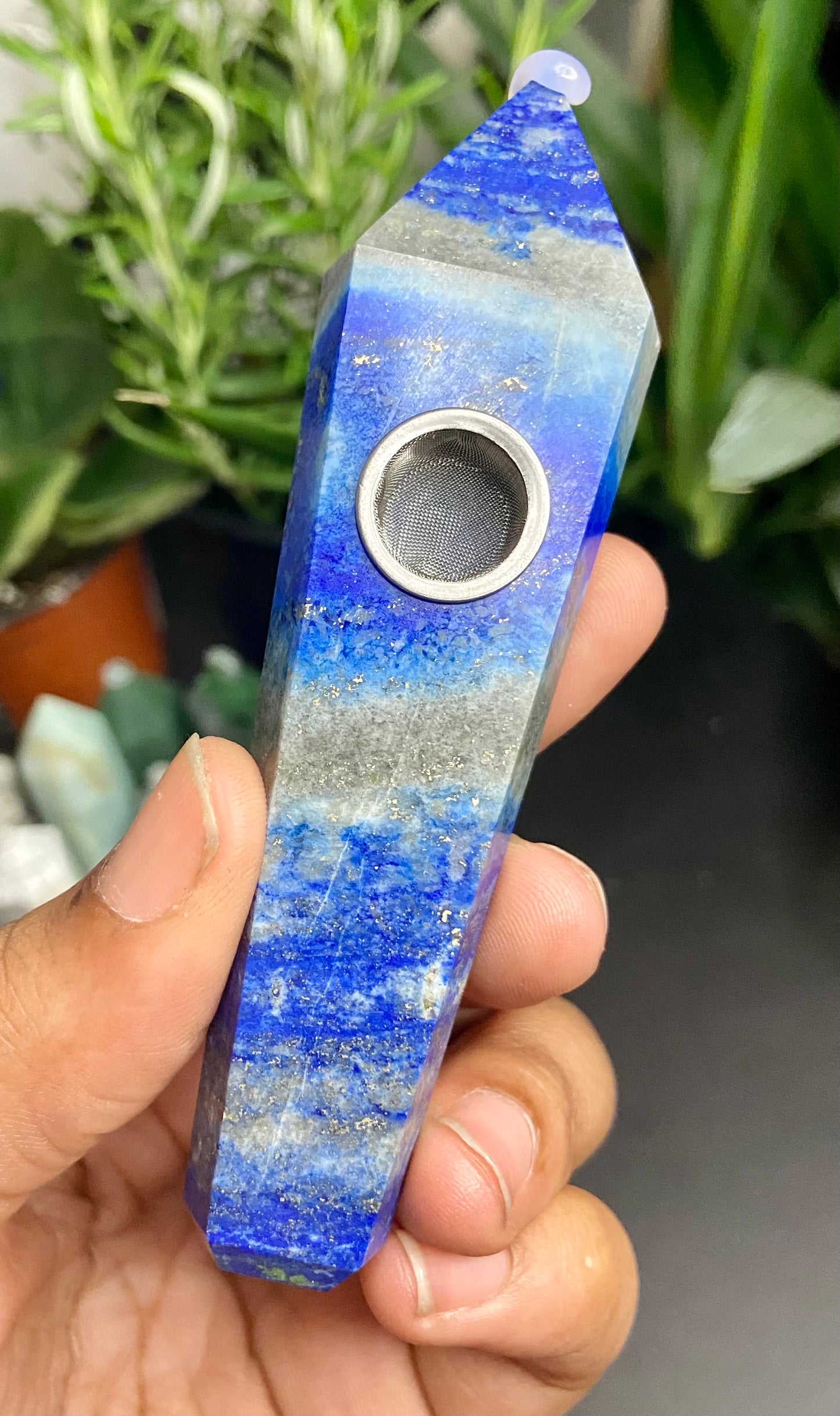 Crystal point pipe