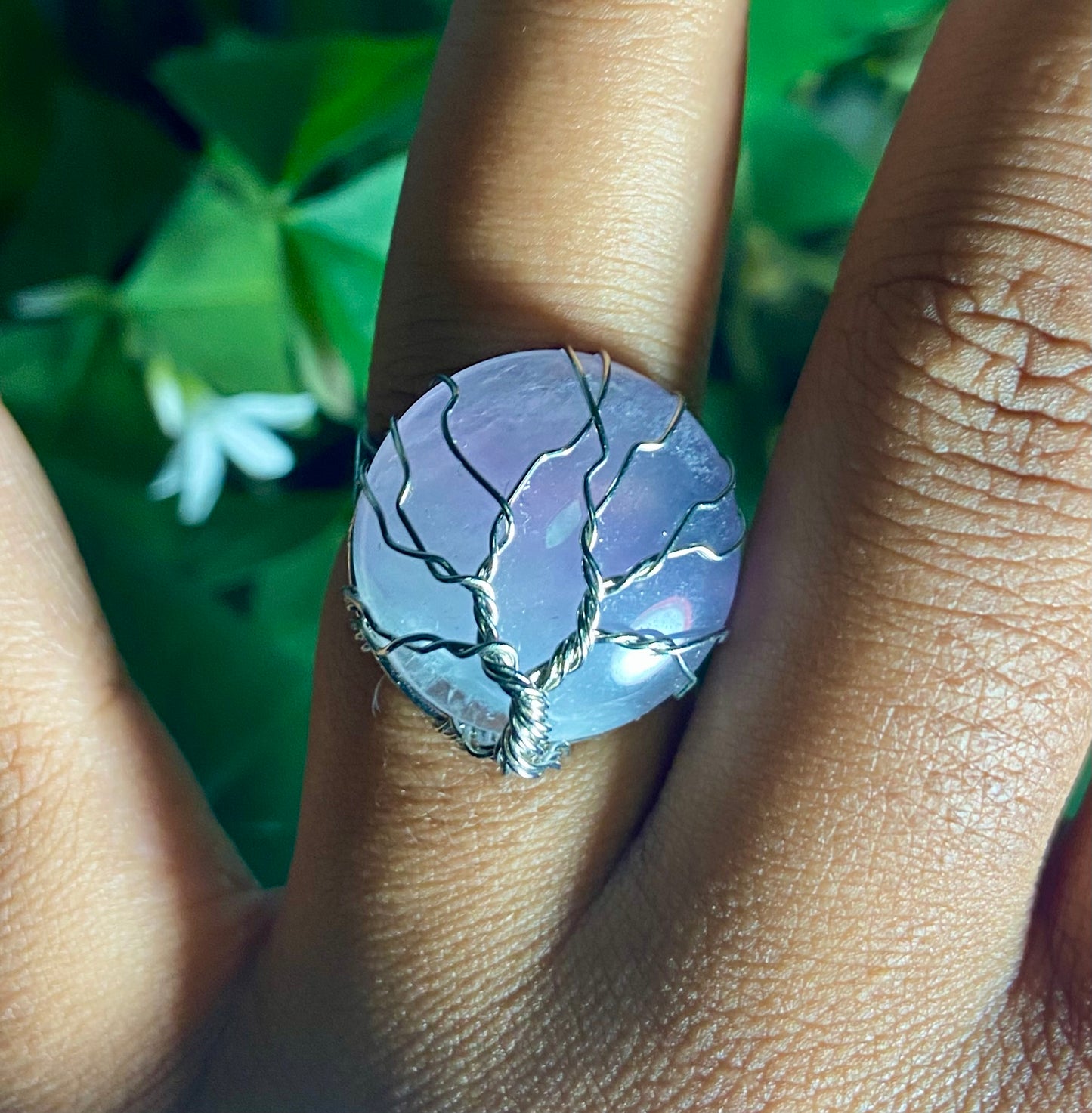Tree of Life Crystal Ring