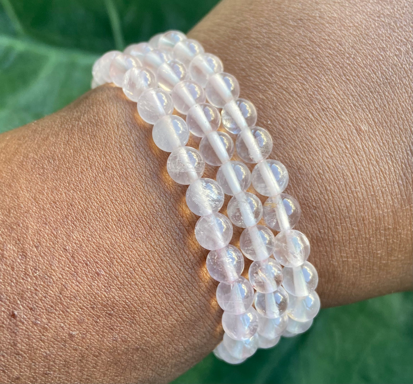 Rose Quartz Crystal Bracelet