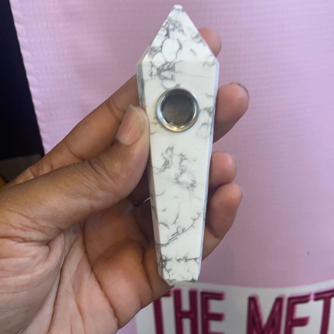 Crystal point pipe