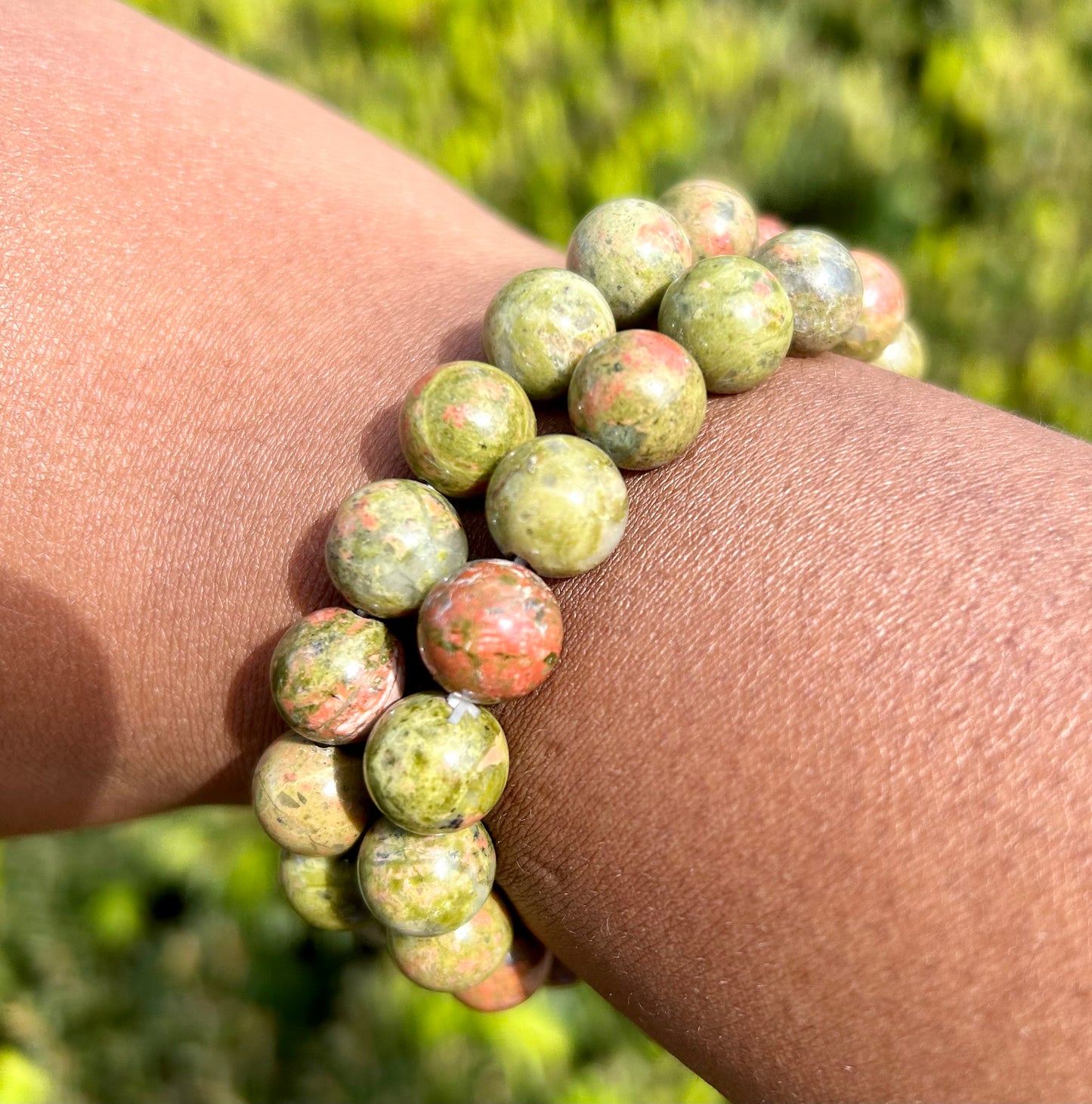 Unakite Bracelets