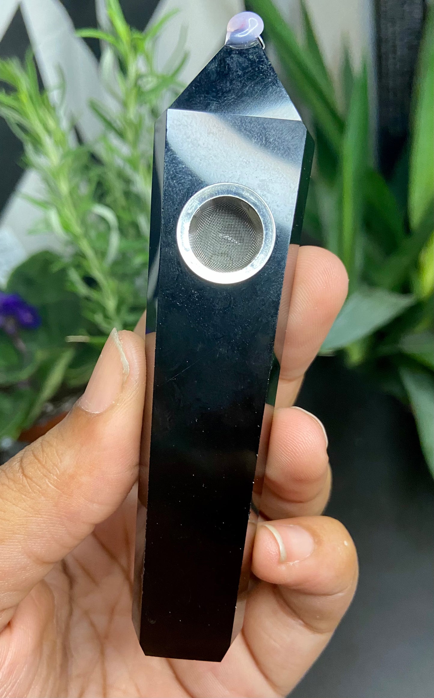 Crystal point pipe