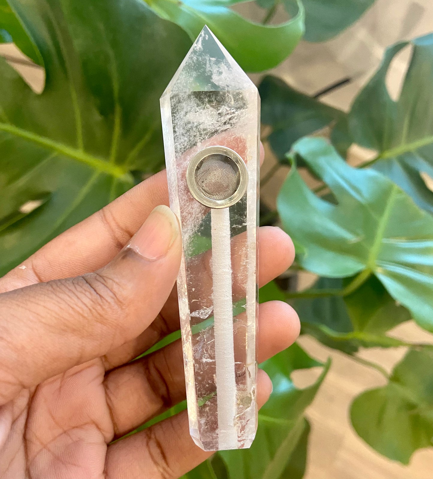 Crystal point pipe