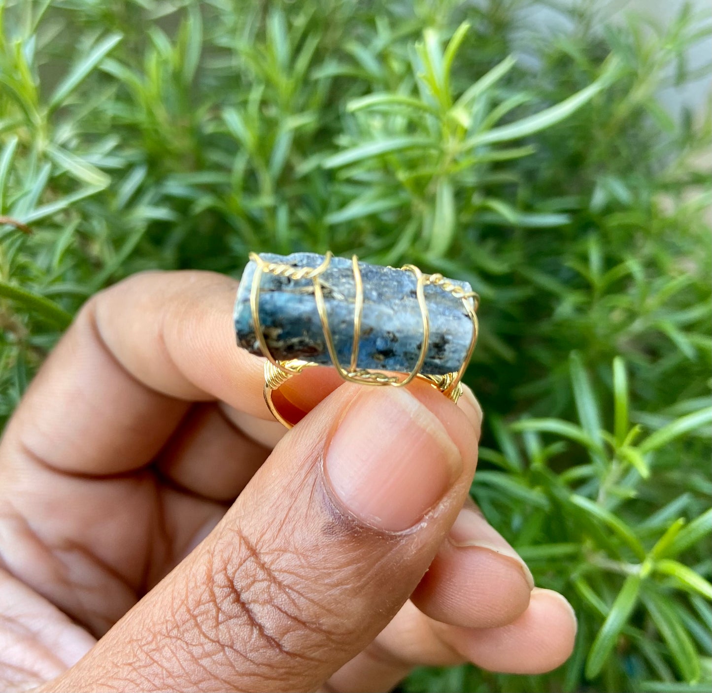 Raw Crystal Ring