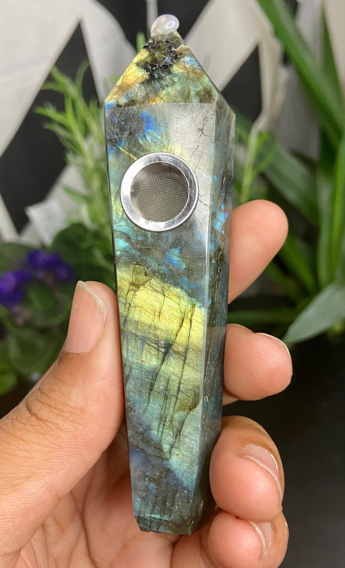 Crystal point pipe