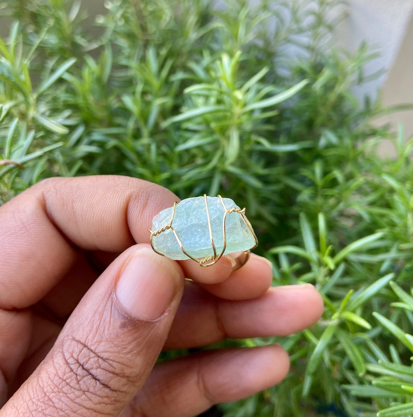 Raw Crystal Ring