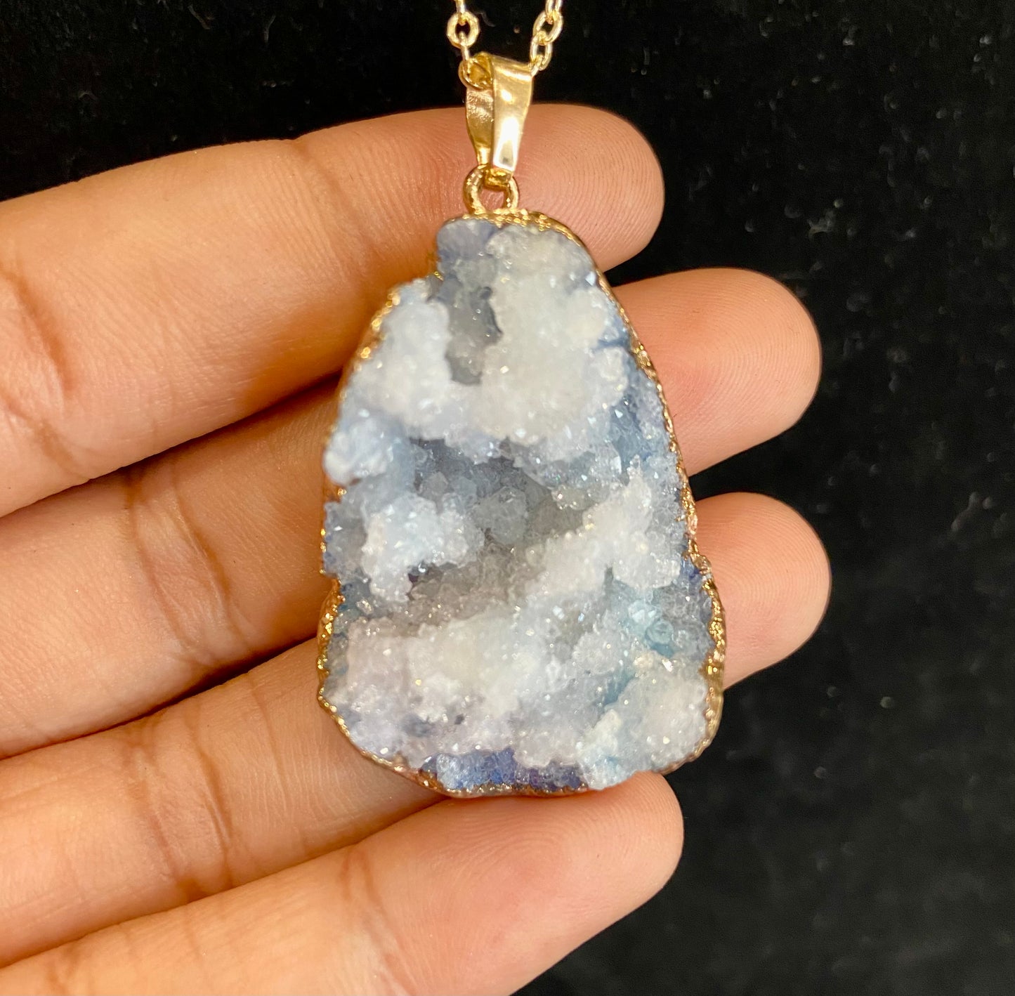Druzy Agate Necklace