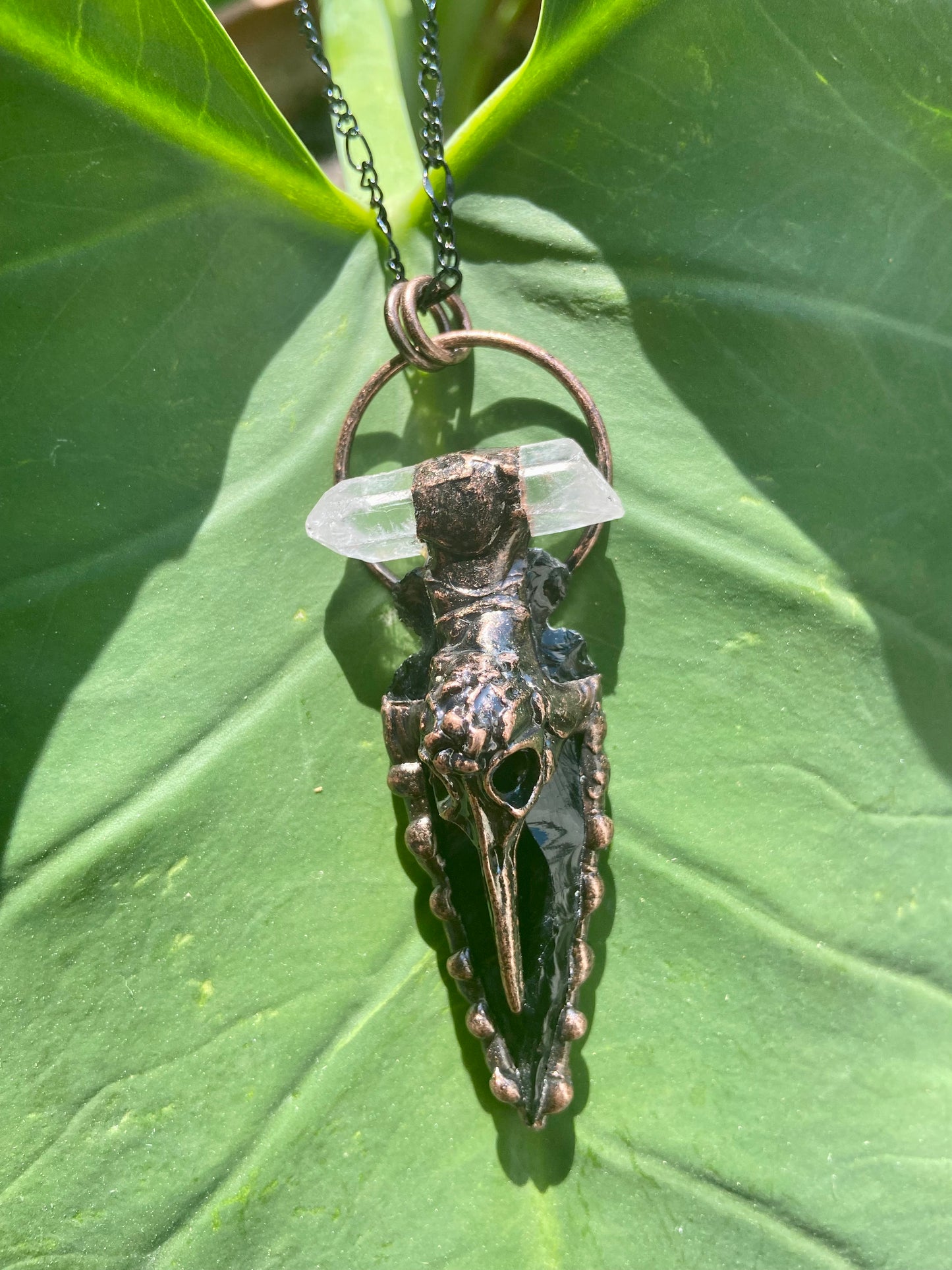 Black Obsidian Arrowhead