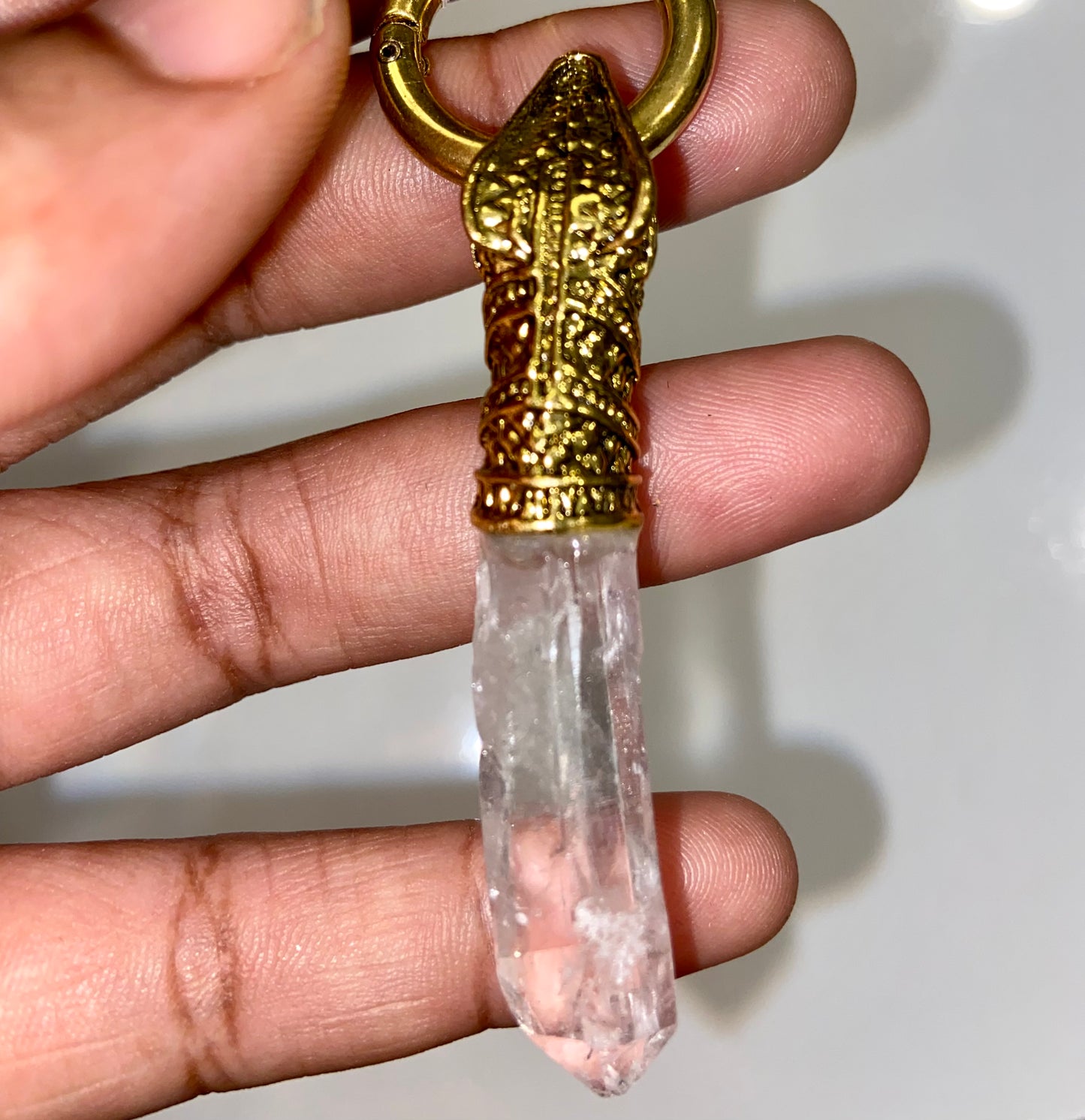 Crystal keychain