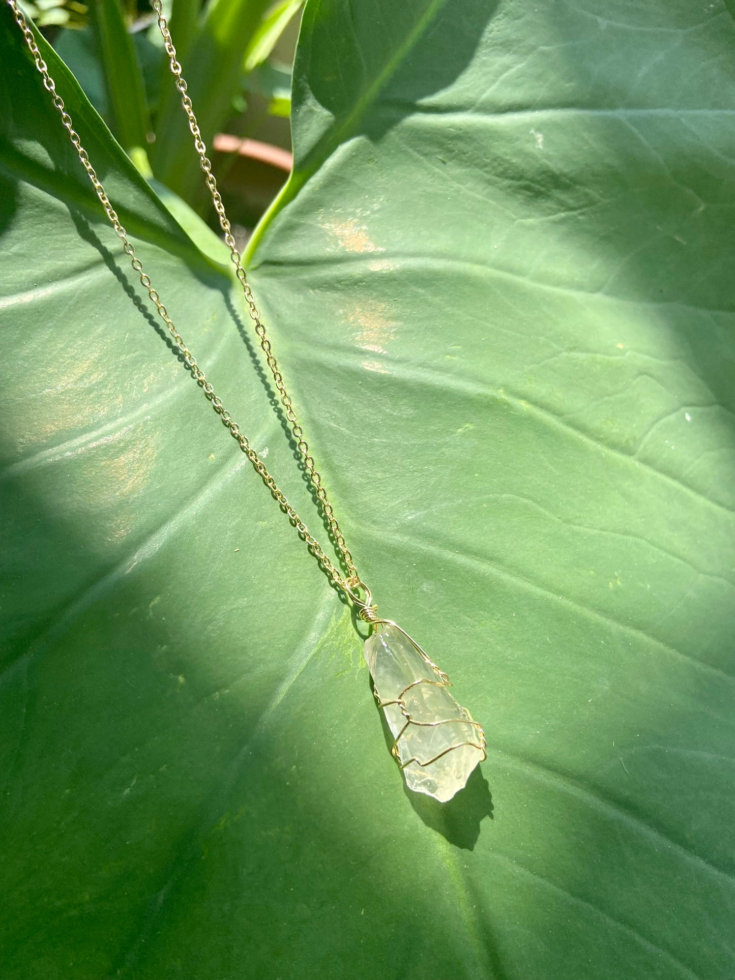 Raw Crystal Necklace