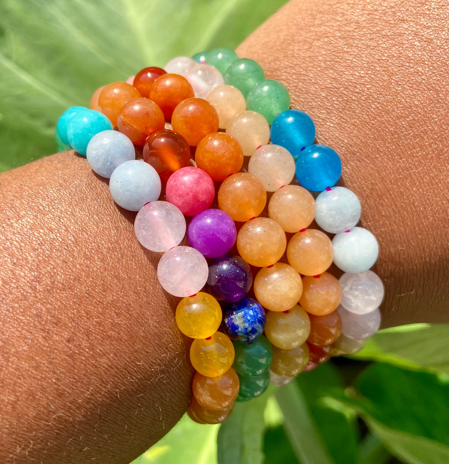 Chakra crystal bracelet