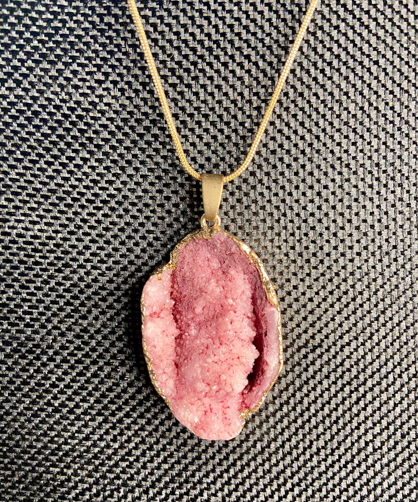 Druzy Agate Necklace