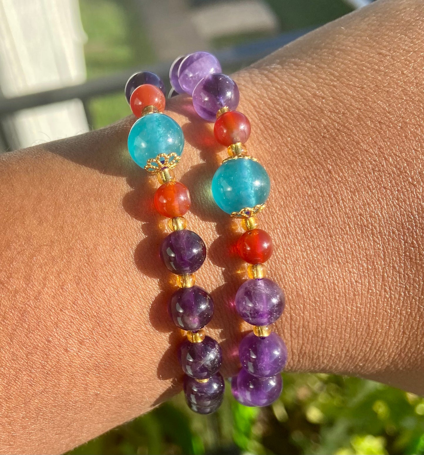 Amethyst Crystal Bracelet