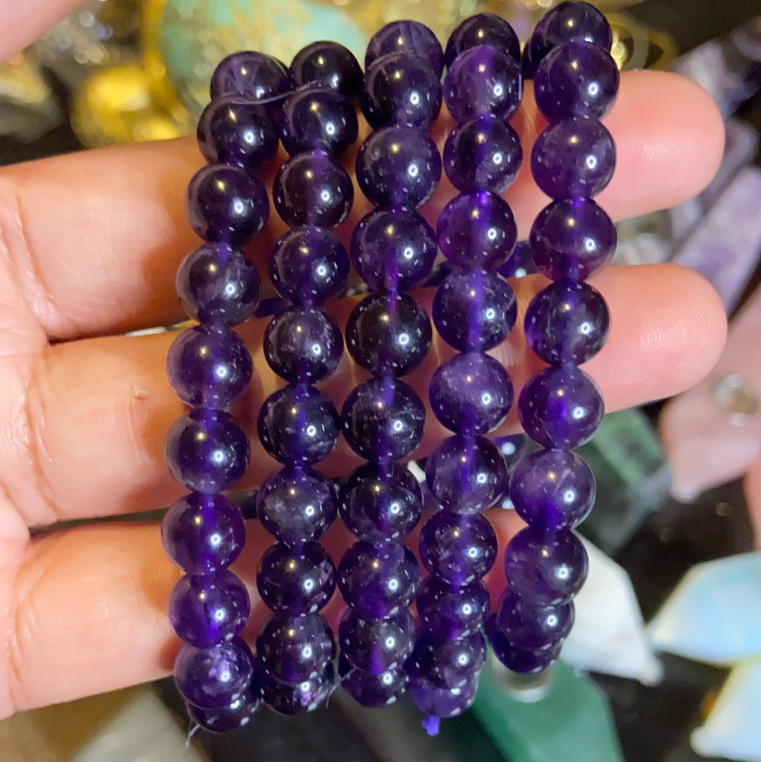 Amethyst Crystal Bracelet