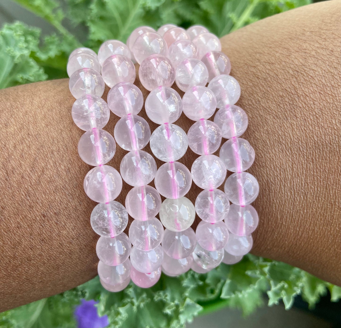 Rose Quartz Crystal Bracelet