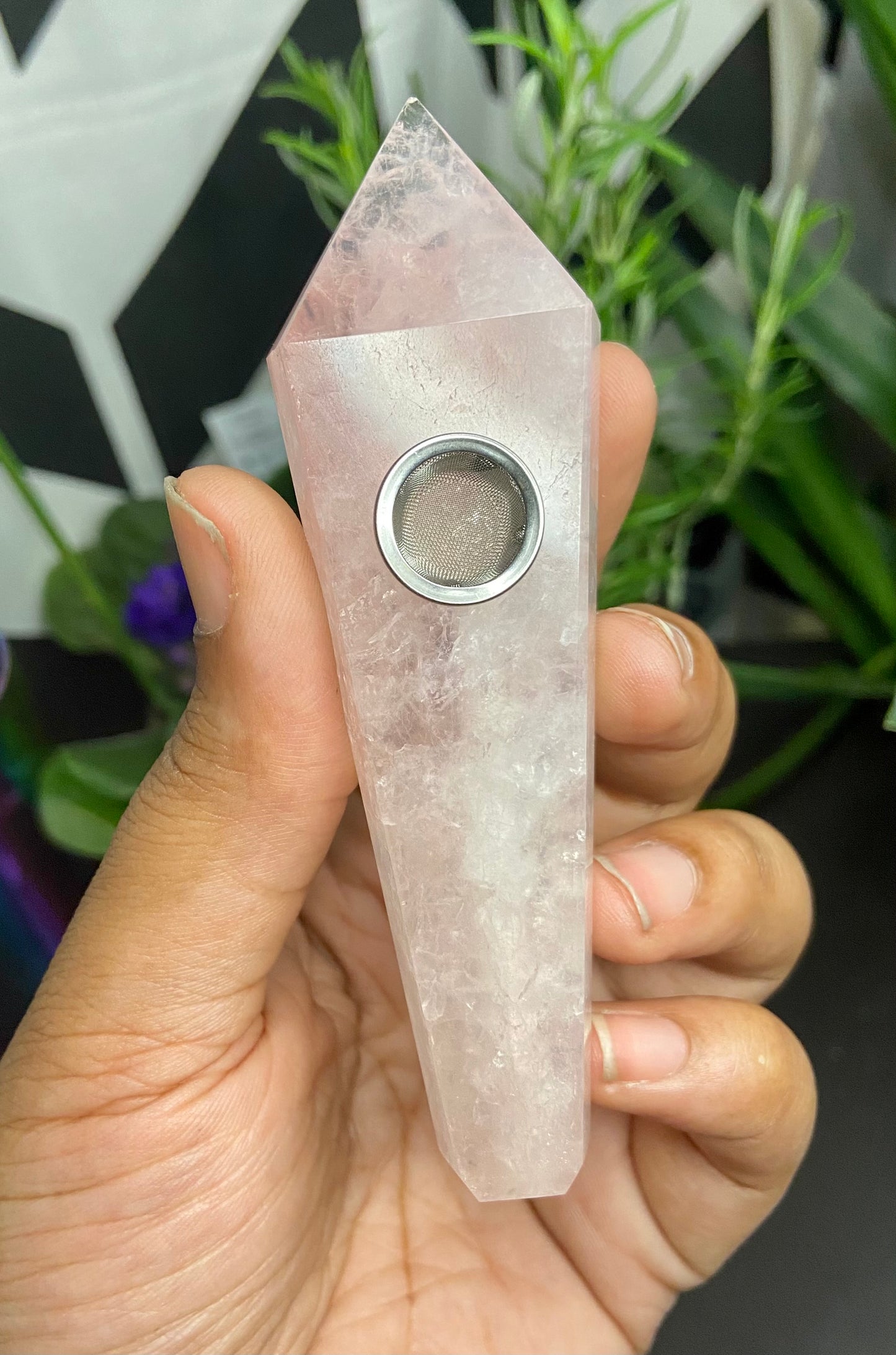 Crystal point pipe
