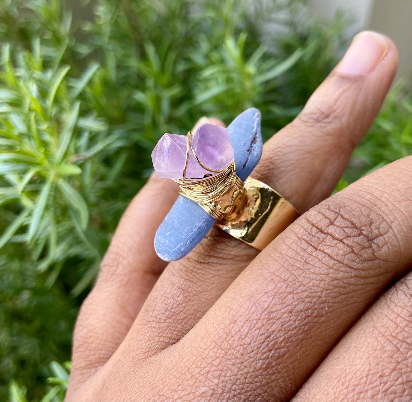 Raw Crystal Ring