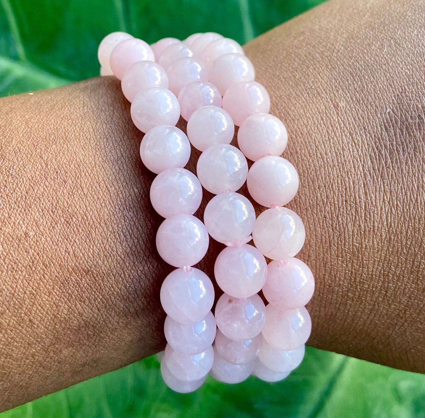 Rose Quartz Crystal Bracelet