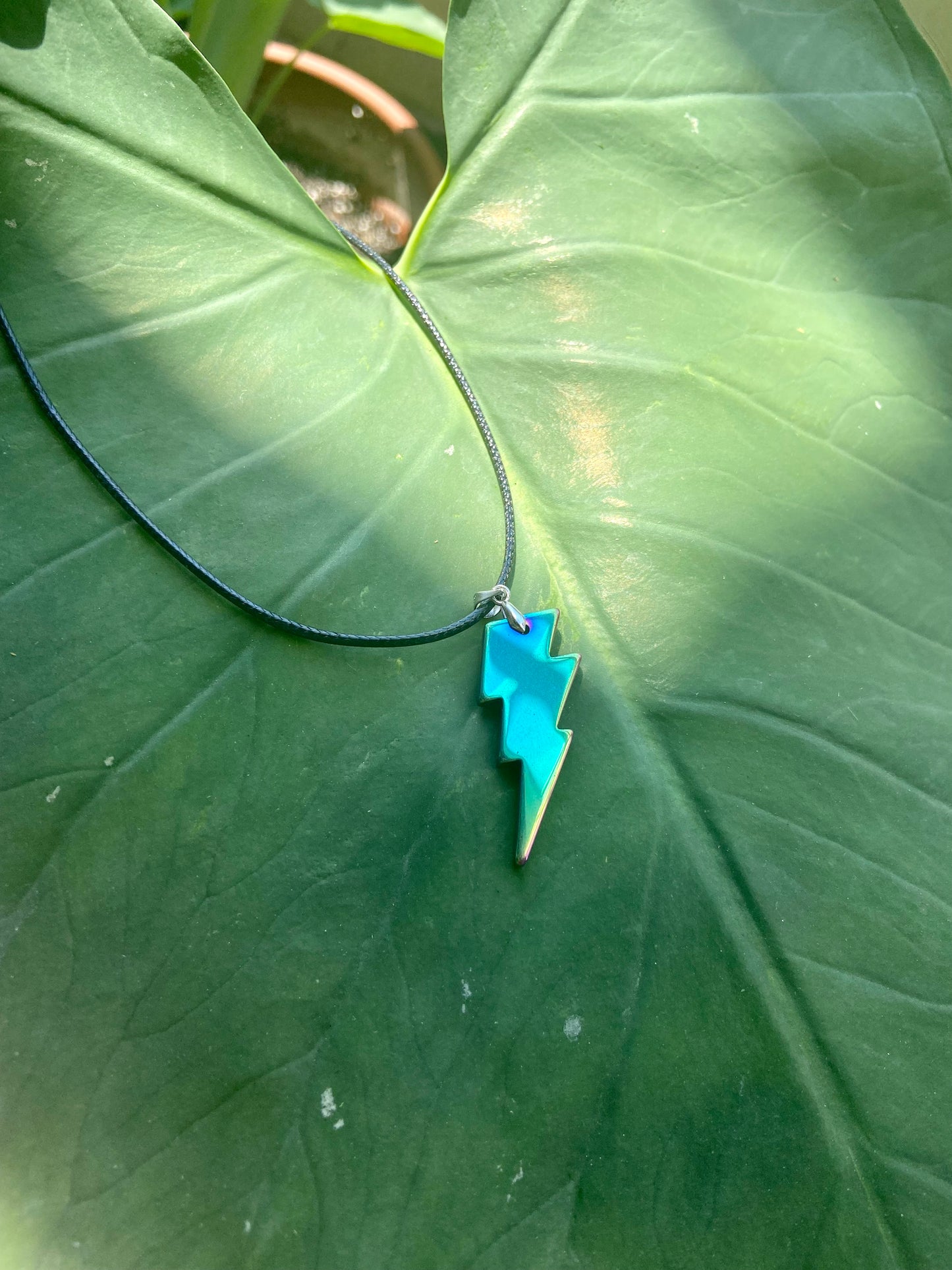 Hematite Lightning bolt
