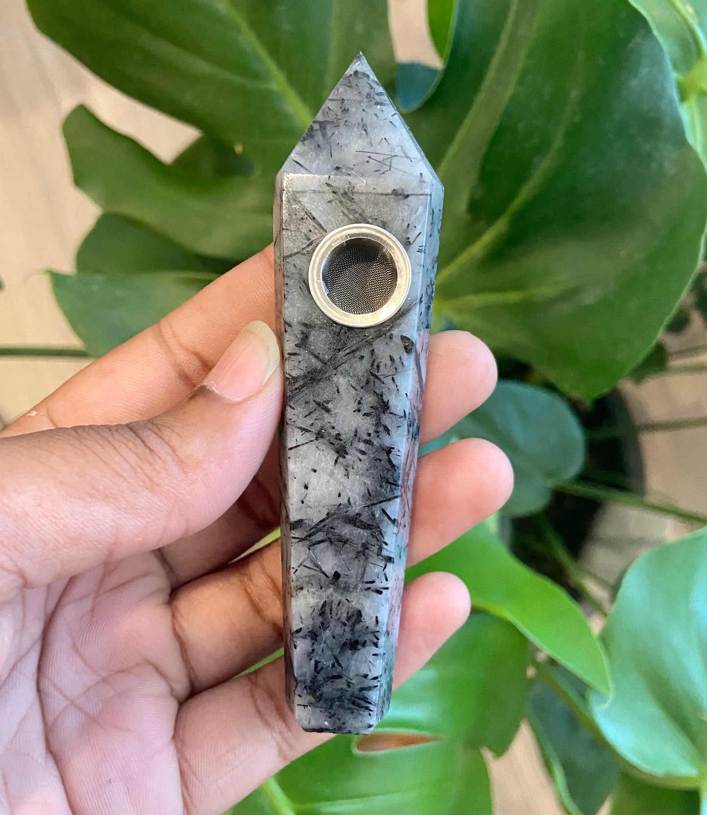 Crystal point pipe