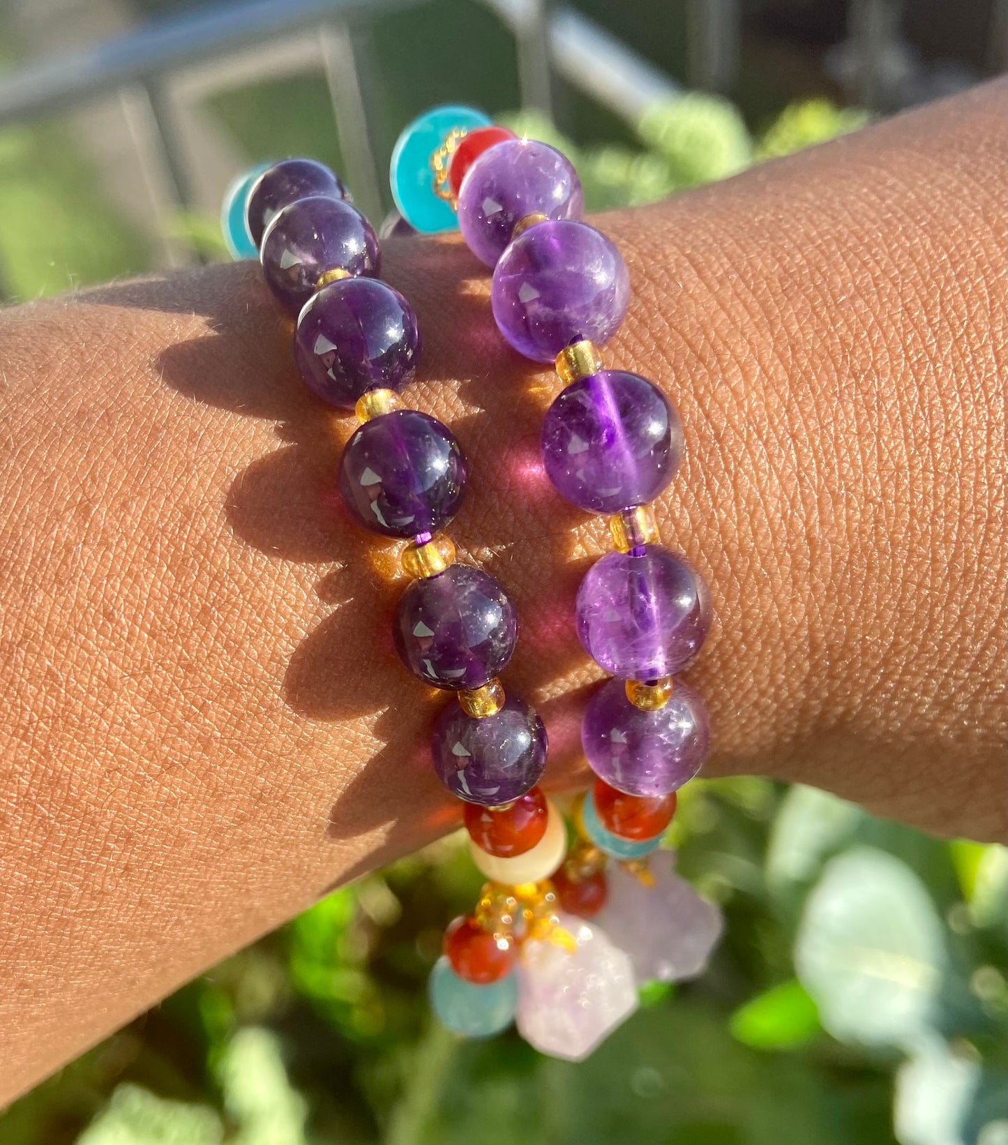 Amethyst Crystal Bracelet