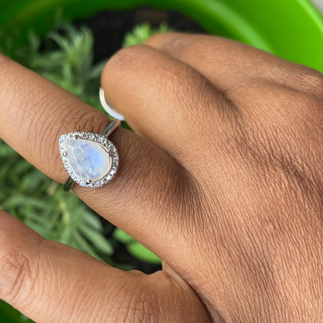 Moonstone Ring