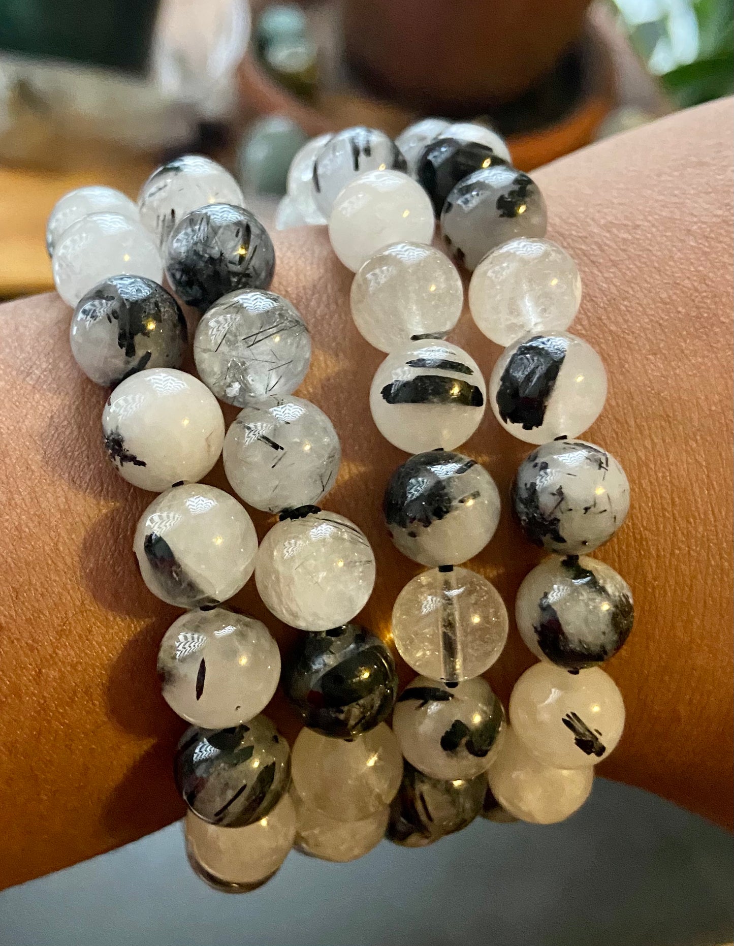 Tourmalated Quartz Bracelet