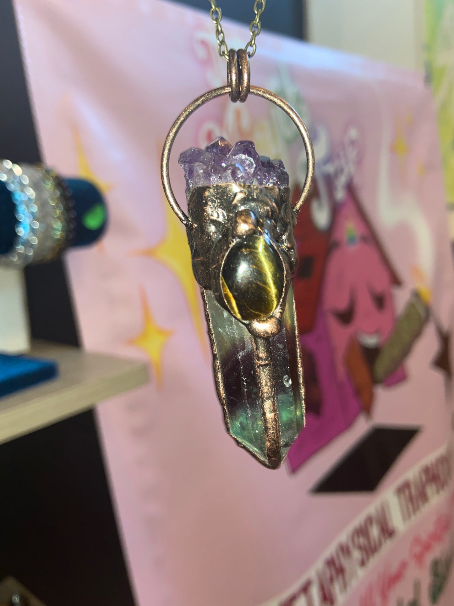 Large Custom Crystal Necklaces