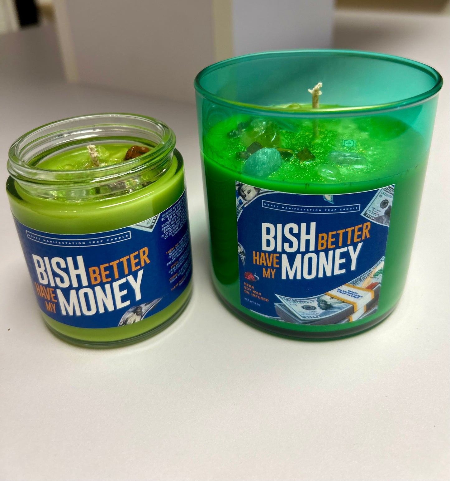 "Bish Better Have My Money!" Money Drawing Trap Candles