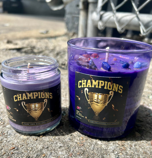 "Champions" The Crown of Success Trap Candle
